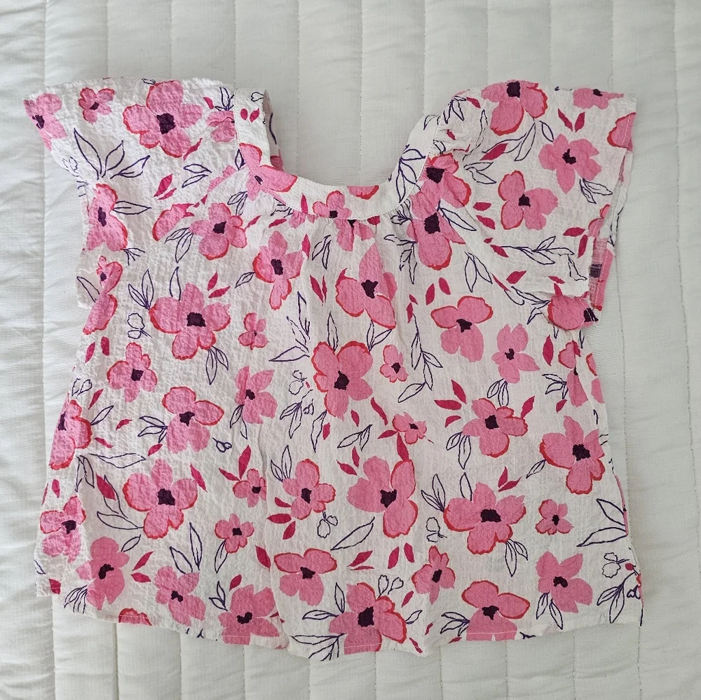 Zara Pink Floral Kids Matching Set - Picture 3 of 4